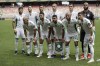Algeria's players pose for photographers ahead of their African Cup of Nations 2022 group E soccer match between Algeria and Sierra Leone at the Japoma Stadium in Doula, Cameroon, Tuesday Jan. 11, 2022. (AP Photo/Sunday Alamba)