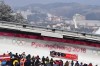 Canada driver Justin Kripps, Jesse Lumsden, Alexander Kopacz and Oluseyi Smith race during heat three of the four-man bobsled final at the Pyeongchang 2018 Winter Olympic Games in South Korea, Sunday, Feb. 25, 2018.&nbsp;Smith, a two-sport Canadian Olympian&nbsp;who also goes by Seyi, is running for a spot on the International Olympic Committee's athletes' commission. THE CANADIAN PRESS/Jonathan Hayward