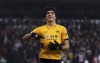 Wolverhampton Wanderers' Raul Jimenez celebrates scoring during the English Premier League soccer match between Wolverhampton Wanderers and Southampton at Molineux Stadium, Wolverhampton, England, Saturday Jan. 15, 2022. (Bradley Collyer/PA via AP)