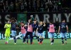 Vancouver Whitecaps celebrate at the end of an MLS soccer match against the Portland Timbers in Portland, Ore., Wednesday, Oct. 20, 2021. After tasting the playoffs last season, the Vancouver Whitecaps are hungrier than ever.&nbsp;THE CANADIAN PRESS/AP-Steve Dipaola