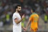 Egypt's captain Mohamed Salah gestures during the African Cup of Nations 2022 round of 16 soccer match between Ivory Coast and Egypt at the Japoma Stadium in Douala, Cameroon, Wednesday, Jan. 26, 2022. (AP Photo/Themba Hadebe)