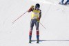 Brittany Phelan of Canada reacts while competing during the small final in women's ski cross during the FIS Ski Cross World Cup, a test event for the 2022 Winter Olympics, at the Genting Resort Secret Garden in Zhangjiakou in northern China's Hebei Province, Saturday, Nov. 27, 2021. THE CANADIAN PRESS/AP/Mark Schiefelbein
