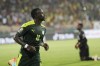 Senegal's Sadio Mane celebrates after scoring his side's third goal during the African Cup of Nations 2022 semi-final soccer match between Burkina Faso and Senegal at the Ahmadou Ahidjo stadium in Yaounde, Cameroon, Wednesday, Feb. 2, 2022. (AP Photo/Sunday Alamba)