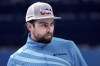 United States' Christopher Plys attends a practice session at the curling venue ahead of the 2022 Winter Olympics, Wednesday, Feb. 2, 2022, in Beijing. (AP Photo/Nariman El-Mofty)