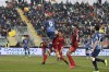 Napoli's Victor Osimhen, left, scores during the Serie A soccer match between Venezia and Napoli, at Venice's Penzo's Stadium, Italy, Sunday, Feb. 5, 2022. (Paola Garbuio/LaPresse via AP)
