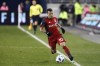 Toronto FC forward Sebastian Giovinco (10) keeps the ball in bounds as he runs up field during MLS soccer action against the Atlanta United in Toronto, Sunday, Oct. 28, 2018.&nbsp;The revolving door at Toronto FC keeps turning with Spanish forward Jesus Jimenez coming in and Sebastian Giovinco and Brazil's Auro Jr. leaving.&nbsp;THE CANADIAN PRESS/Cole Burston