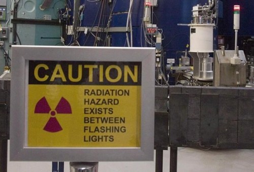 A warning sign is posted at the Atomic Energy Canada Limited plant in Chalk River, Ont., Wednesday, December 19 2007.THE CANADIAN PRESS/Fred Chartrand