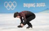 Canada's Keegan Messing performs his free program in the men's figure skating competition at the 2022 Winter Olympics in Beijing on Thursday, February 10, 2022. THE CANADIAN PRESS/Paul Chiasson