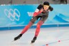 Canada's Isabelle Weidemann skates during the women's 5,000-metre speedskating final at the Beijing Winter Olympics in Beijing, China, on Thursday, Feb. 10, 2022. THE CANADIAN PRESS/Paul Chiasson