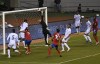 Costa Rica's goalkeeper Keylor Navas clears a ball during a qualifying soccer match against Panama for the FIFA World Cup Qatar 2022 at the National Stadium in San Jose, Costa Rica, Thursday, Jan. 27, 2022. (AP Photo/Carlos Gonzalez)