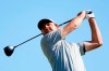 Scottie Scheffler hits his tee shot at the third hole during the final round of the Phoenix Open golf tournament Sunday, Feb. 13, 2022, in Scottsdale, Ariz. Scheffler won the tournament in a playoff against Patrick Cantlay. (AP Photo/Ross D. Franklin)