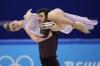 Madison Hubbell and Zachary Donohue, of the United States, perform their routine in the ice dance competition during the figure skating at the 2022 Winter Olympics, Monday, Feb. 14, 2022, in Beijing. (AP Photo/David J. Phillip)