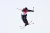 Canada's Olivia Asselin competes during the women's freestyle skiing slopestyle final at the Beijing Olympic Winter Games in Zhangjiakou, China, Tuesday, Feb. 15, 2022. THE CANADIAN PRESS/Sean Kilpatrick