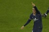 PSG's Kylian Mbappe celebrates after scoring his side's opening goal during the Champions League, round of 16, first leg soccer match between Paris Saint Germain and Real Madrid at the Parc des Princes stadium, in Paris, France, Tuesday, Feb. 15, 2022. (AP Photo/Francois Mori)