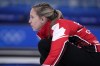 Canada's Rachel Homan, directs her teammate John Morris, during mixed doubles curling match against Australia, at the 2022 Winter Olympics, Sunday, Feb. 6, 2022, in Beijing. Ottawa's Rachel Homan says she's struggling with her loss in mixed doubles curling at the Beijing Games.THE CANADIAN PRESS/AP, Nariman El-Mofty