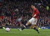 Manchester United's Cristiano Ronaldo scores his side's second goal during the English Premier League soccer match between Manchester United and Tottenham Hotspur, at the Old Trafford stadium in Manchester, England, Saturday, March 12, 2022. (AP Photo/Rui Vieira)
