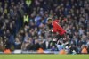 Manchester United's Marcus Rashford enters the field during the English Premier League soccer match between Manchester City and Manchester United, at the Etihad stadium in Manchester, England, Sunday, March 6, 2022. (AP Photo/Jon Super)