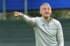FILE - Spain's manager Luis Enrique gestures during Spain's training session at Interello sport center, in Milan, Italy, on Oct. 9, 2021. Luis Enrique has dropped David de Gea and included Brentford goalkeeper David Raya in the squad for upcoming friendly matches against Albania and Iceland. (AP Photo/Luca Bruno)