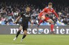 Udinese's Walace, left, and Napoli's Giovanni Di Lorenzo go for the ball during the Serie A soccer match between Napoli and Udinese, at the Naples Diego Armando Maradona stadium, Italy, Saturday, March 19, 2022. (Alessandro Garofalo/LaPresse via AP)