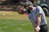 Adam Hadwin, of Canada, hits from the fringe on the second hole during the final round of the Valspar Championship golf tournament Sunday, March 20, 2022, at Innisbrook in Palm Harbor, Fla. THE CANADIAN PRESS/AP-Chris O'Meara