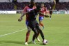 Canada's Richmond Laryea, front, and Costa Rica's Kendall Waston battle for the ball during a World Cup qualifying soccer match in San Jose, Costa Rica, Thursday, March 24, 2022.&nbsp;Sunday, John Herdman's team can turn the disappointment of Thursday's 1-0 loss in Costa Rica into celebration by sealing World Cup qualification against Jamaica in Toronto before a soldout crowd at BMO Field. (AP Photo/Carlos Gonzalez)