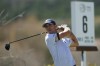 Billy Horschel watches his tee shot on the sixth hole in the second round of the Dell Technologies Match Play Championship golf tournament, Thursday, March 24, 2022, in Austin, Texas. (AP Photo/Tony Gutierrez)