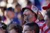 A spectator looks on prior to a FIFA World Cup qualifying soccer match between Panama and the United States, Sunday, March 27, 2022, in Orlando, Fla. (AP Photo/Julio Cortez)