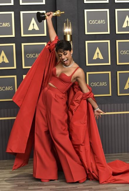 Ariana DeBose, winner of the award for best performance by an actress in a supporting role for