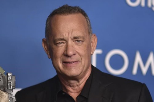 FILE - Tom Hanks arrives at the premiere of 