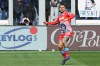 Napoli's Lorenzo Insigne celebrates after scoring during the Serie A soccer match between Atalanta and Napoli at the Bergamo Gewiss stadium, Italy, Sunday, April 3, 2022. (Alberto Mariani/LaPresse via AP)