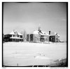 The outbuildings of Cross Lake Residential School and church in Manitoba are shown in a 1947 handout photo. THE CANADIAN PRESS/HO-Société historique de Saint-Boniface **MANDATORY CREDIT** 