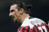 AC Milan's Zlatan Ibrahimovic reacts after an injury from a header during the Serie A soccer match between AC Milan and Bologna at the San Siro stadium, in Milan, Italy, Monday, April 4, 2022. (AP Photo/Antonio Calanni)