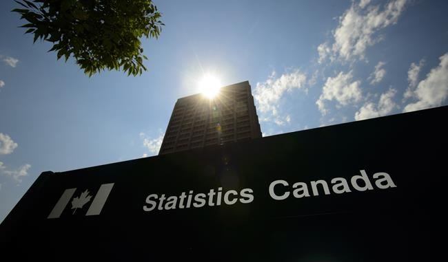 A Statistics Canada building and sign is pictured in Ottawa on Wednesday, July 3, 2019. THE CANADIAN PRESS/Sean Kilpatrick