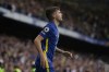 Chelsea's Christian Pulisic celebrates after scoring the only goal of the game during the English Premier League soccer match between Chelsea and West Ham United at Stamford Bridge in London, Sunday, April 24, 2022. Chelsea won the match 1-0. (AP Photo/Alastair Grant)