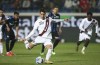 Torino's Sasa Lukic scores during the Serie A soccer match between Atalanta and Torino stadium in Bergamo, Italy, Wednesday April 27, 2022. (Spada/LaPresse via AP)