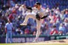 Colorado Rockies' Tyler Kinley pitches during the seventh inning of a baseball game against the Philadelphia Phillies, Thursday, April 28, 2022, in Philadelphia. (AP Photo/Matt Slocum)