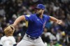 Chicago Cubs relief pitcher Daniel Norris throws during the fifth inning of a baseball game against the Milwaukee Brewers Friday, April 29, 2022, in Milwaukee. (AP Photo/Morry Gash)