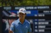Brandon Wu, of the United States, tosses his golf ball at the 17th hole during the final round of the Mexico Open at Vidanta in Puerto Vallarta, Mexico, Sunday, May 1, 2022. (AP Photo/Eduardo Verdugo)