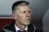 FILE - In this Thursday, Nov. 14, 2019 file photo, Czech Republic's head coach Jaroslav Silhavy looks from the bench prior the Euro 2020 group A qualifying soccer match between Czech Republic and Kosovo in Pilsen, Czech Republic. On Monday May 2, 2022, Czech soccer federation head Petr Fousek said Silhavy will remain in charge of the Czech national soccer team at least till the end of the 2024 European Championship qualifying. (AP Photo/Petr David Josek, File)