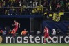 Liverpool's Luis Diaz, left, celebrates after scoring his sides second goal during the Champions League semi final, second leg soccer match between Villarreal and Liverpool at the Ceramica stadium in Villarreal, Spain, Tuesday, May 3, 2022. (AP Photo/Jose Breton)