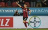 Leverkusen's Paulinho celebrates after scoring the opening goal during the German Bundesliga soccer match between Bayer Leverkusen and Eintracht Frankfurt in Leverkusen, Germany, Monday, May 2, 2022. (AP Photo/Martin Meissner)