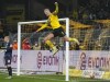 FILE - Dortmund's Erling Haaland celebrates his second goal during the German Bundesliga soccer match between Borussia Dortmund and Greuther Fuerth in Dortmund, Germany, Wednesday, Dec. 15, 2021. Erling Haaland looks sure to be coming home. The future of the Norway striker is set to be finalized this week and the expectation is he will leave Borussia Dortmund to join Manchester City as the English club’s belated replacement for Sergio Aguero. The 21-year-old Haaland is one of the rising stars of world soccer. (AP Photo/Martin Meissner, File)