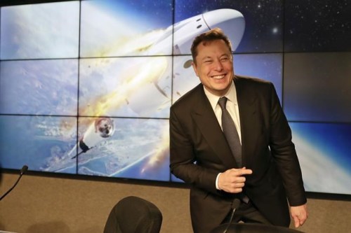 FILE - Elon Musk, CEO of SpaceX speaks during a news conference at the Kennedy Space Center in Cape Canaveral, Fla., on Jan. 19, 2020. Many people are puzzled on what a Elon Musk takeover of Twitter would mean for the company and even whether he’ll go through with the deal.  If the 50-year-old Musk’s gambit has made anything clear it’s that he thrives on contradiction.  (AP Photo/John Raoux, File)