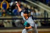 Seattle Mariners' Drew Steckenrider pitches during the ninth inning of a baseball game against the New York Mets Friday, May 13, 2022, in New York. The Mariners won 2-1. (AP Photo/Frank Franklin II)
