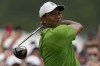 Tiger Woods watches his tee shot on the second hole during the second round of the PGA Championship golf tournament at Southern Hills Country Club, Friday, May 20, 2022, in Tulsa, Okla. (AP Photo/Sue Ogrocki)