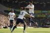 APTOPIX Tottenham Hotspur's Son Heung-min, center top, celebrates with teammates after scoring his side's fourth goal during an English Premier League match between Norwich City and Tottenham Hotspurs at Carrow Road Stadium, Norwich, England, Sunday, May 22, 2022. (Nigel French/PA via AP)