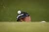 Justin Thomas hits from the bunker on the eighth hole during the final round of the PGA Championship golf tournament at Southern Hills Country Club, Sunday, May 22, 2022, in Tulsa, Okla. (AP Photo/Sue Ogrocki)