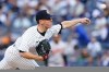 New York Yankees' JP Sears pitches during the first inning of the team's baseball game against the Baltimore Orioles on Wednesday, May 25, 2022, in New York. (AP Photo/Frank Franklin II)