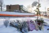 Flowers are seen near a mosque where a shooting left six people dead and eight others injured on Jan. 30, 2017 in Quebec City. The Supreme Court of Canada struck down a Criminal Code provision Friday that meant multiple murderers might have to wait 50 years or more to apply for parole. The unanimous high court decision came Friday in the case of Alexandre Bissonnette, allowing him to seek parole after serving 25 years behind bars for fatally shooting six people at the Quebec City mosque in 2017. THE CANADIAN PRESS/Paul Chiasson