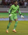 FILE - United States' goalkeeper Zack Steffen reacts during a qualifying soccer match against Costa Rica for the FIFA World Cup Qatar 2022 in San Jose, Costa Rica, Wednesday, March 30, 2022. U.S. coach Gregg Berhalter sidestepped a question on whether he would be comfortable starting Zack Steffen, Matt Turner or Ethan Horvath in goal at the World Cup if they aren't playing regularly for their Premier League clubs. (AP Photo/Moises Castillo, File)